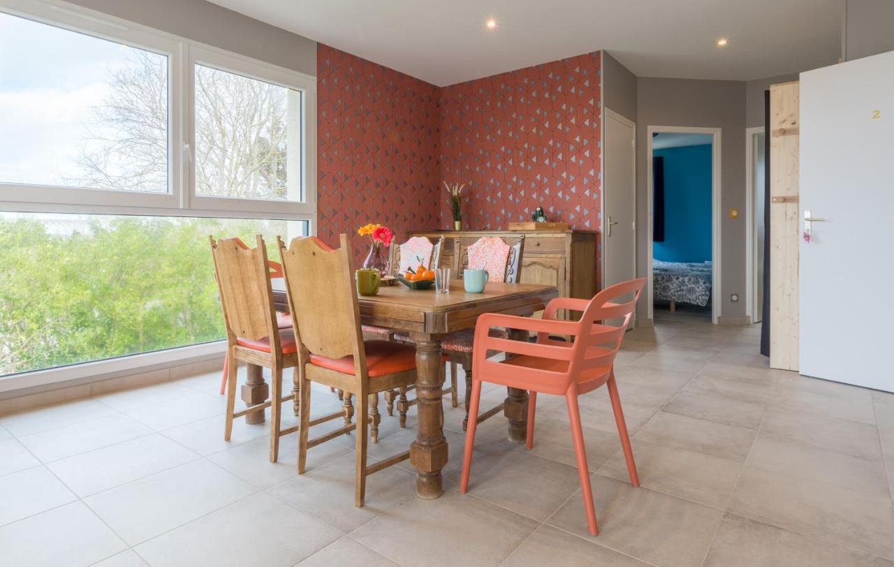 Tribord, appt avec terrasse et vue mer, parking Saint-Côme-de-Fresné Eksteriør bilde